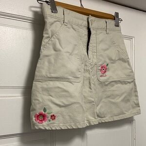 OshKosh B'gosh White Cotton Skirt